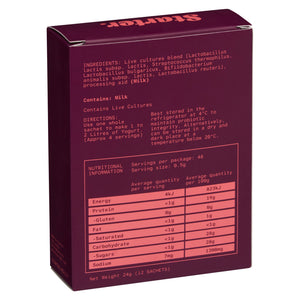 Probiotic Yogurt Starter Culture - Includes Reuteri - 12 sachets
