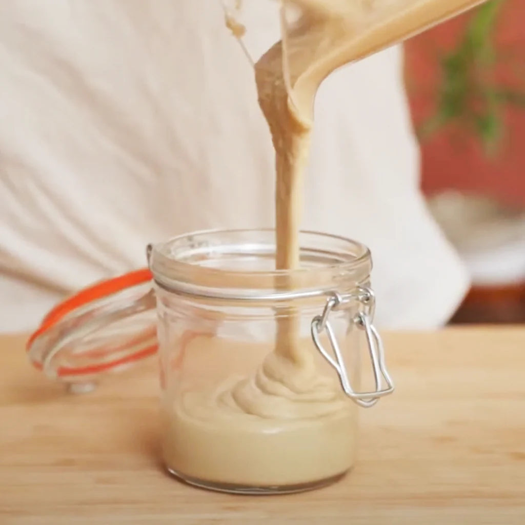 How to make fresh tahini in a blender