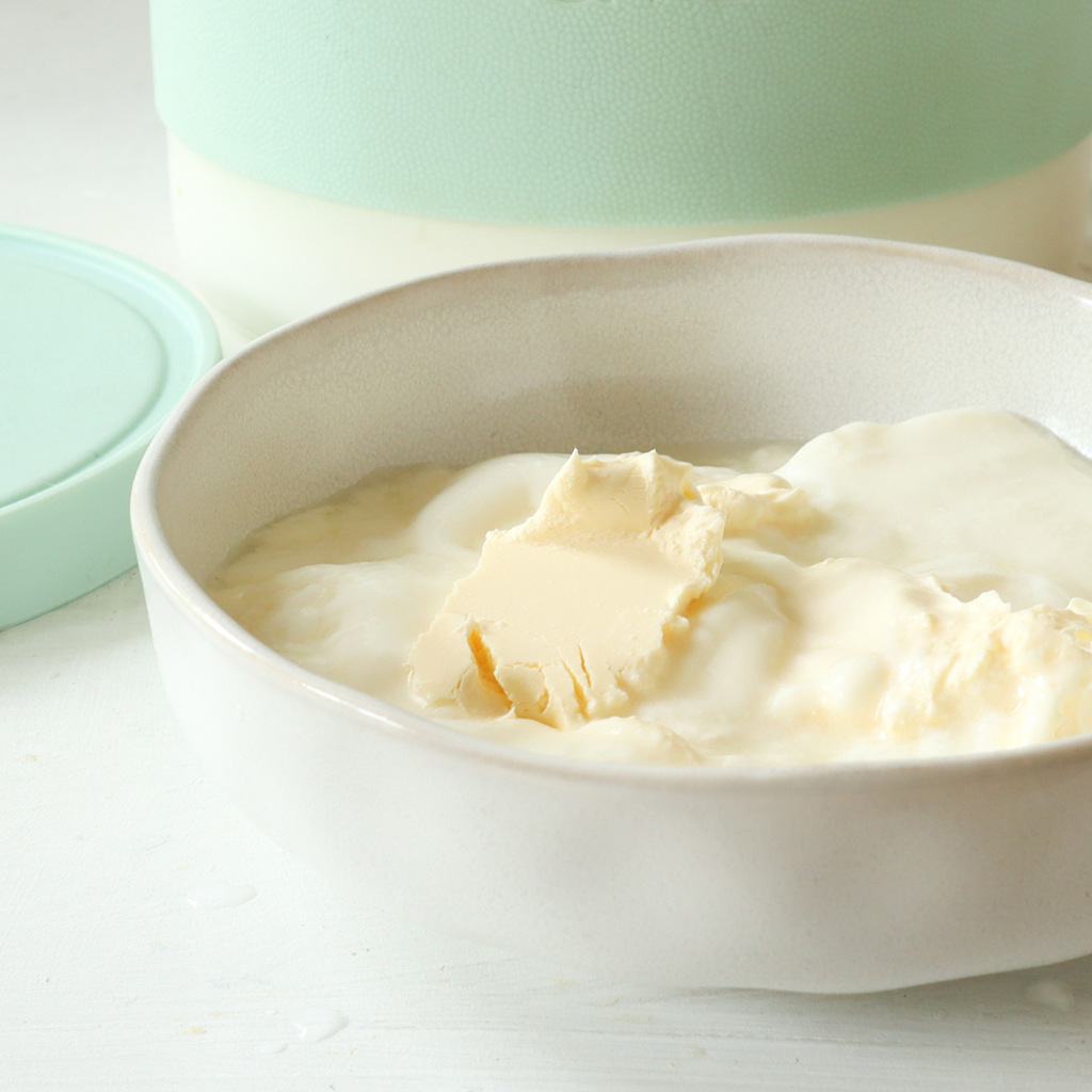 raw milk yogurt