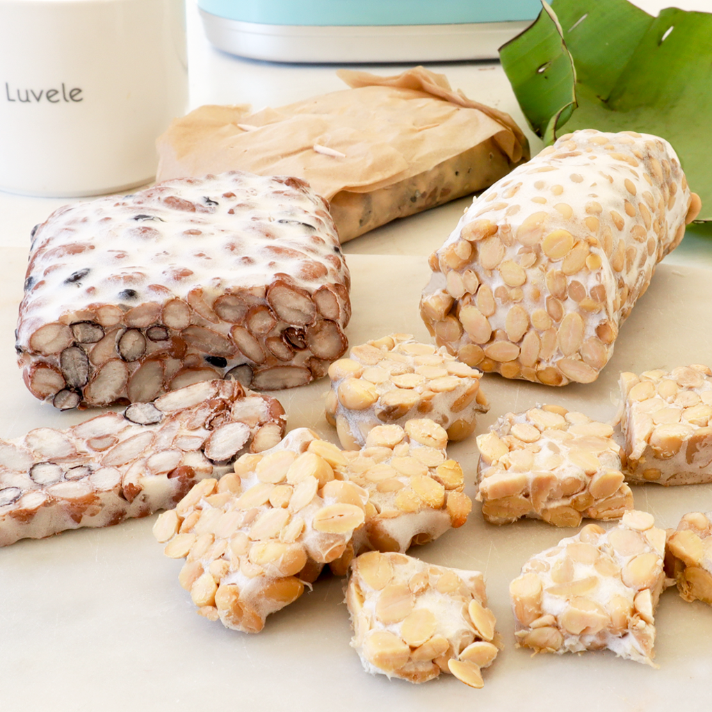 Homemade Tempeh