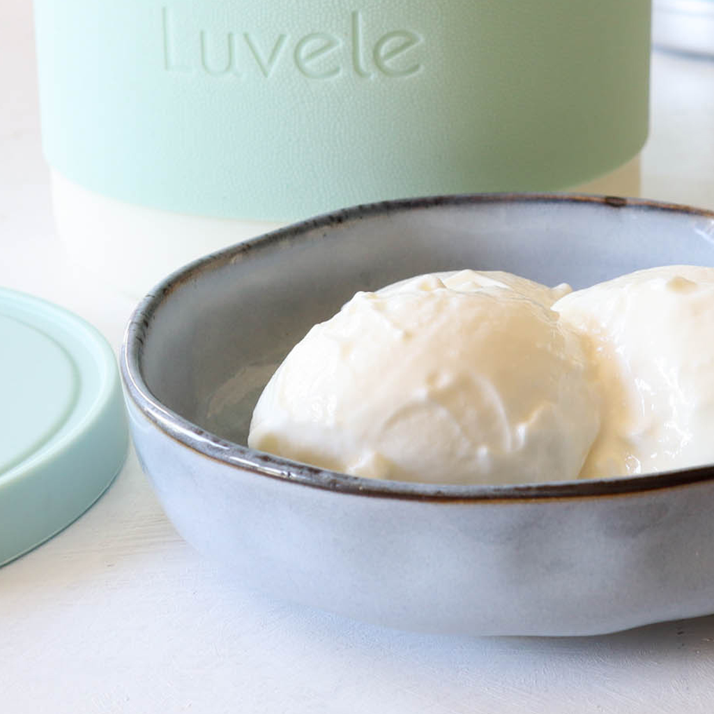 Recipe for the thickest tub set homemade yogurt ever!