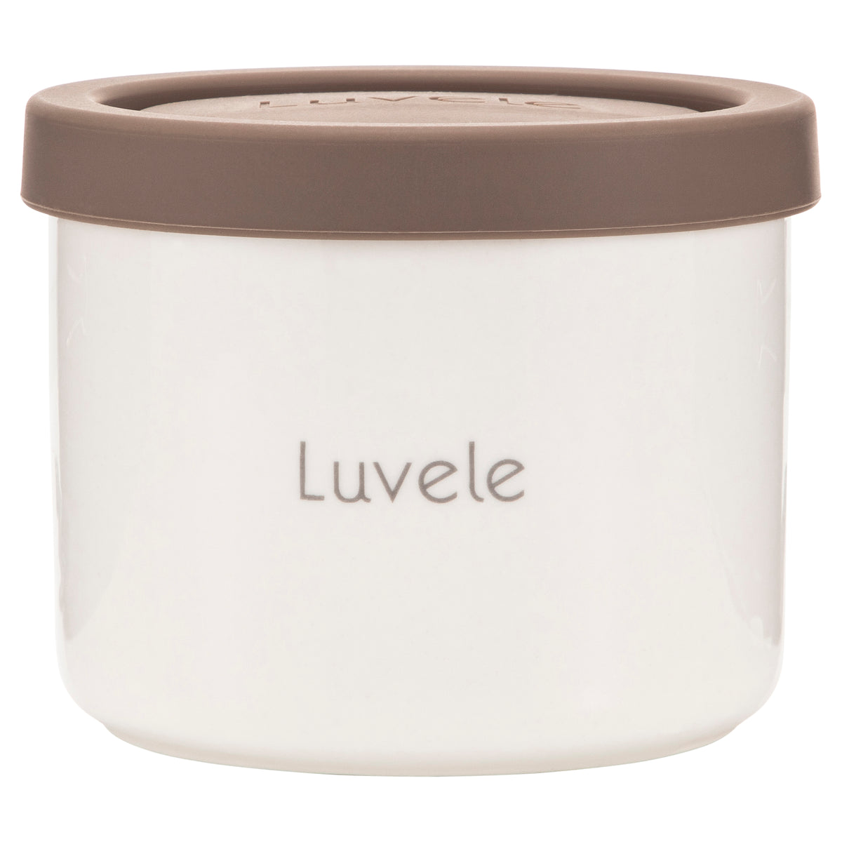 Luvele 4x 400ml ceramic yoghurt jars | Compatible with Pure Yogurt Maker