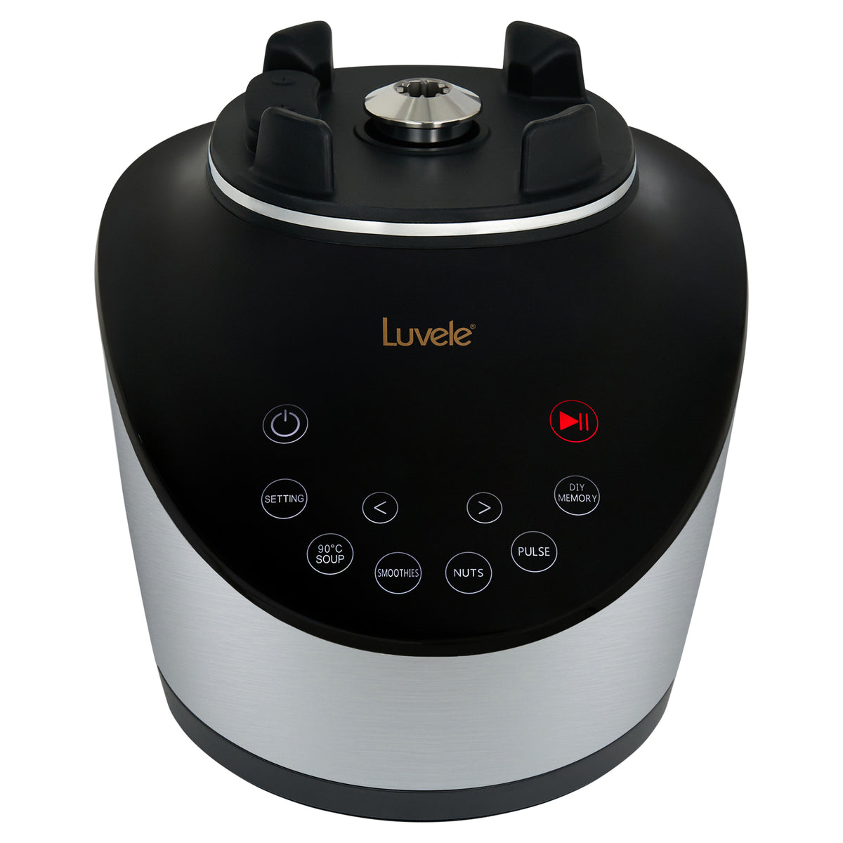 Luvele Vibe Stainless Steel Blender |  1.75 Litre High Speed Blender Stainless Steel Jug