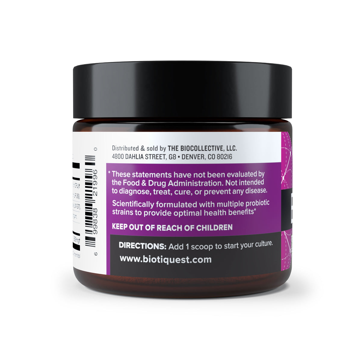 Sugar Shift Yogurt Starter Culture 50 Gram Jar