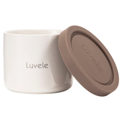Luvele 4x 400ml ceramic yoghurt jars | Compatible with Pure Yogurt Maker