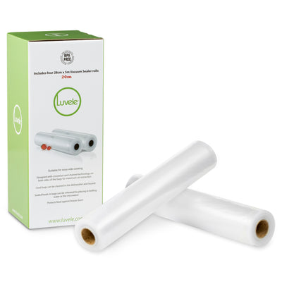 Luvele Vacuum Bag Roll | 28cm by 40m