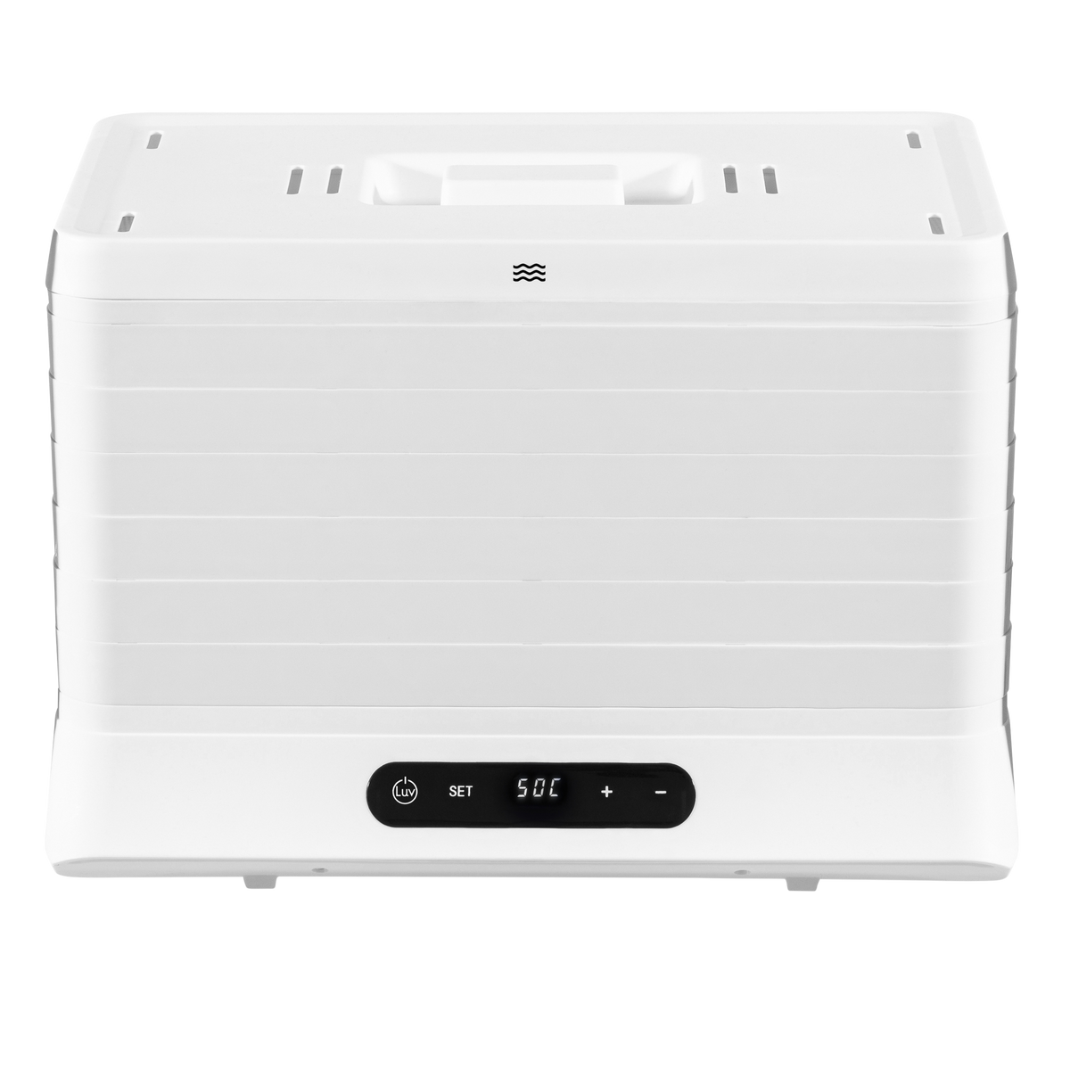 Luvele food dryer top angle